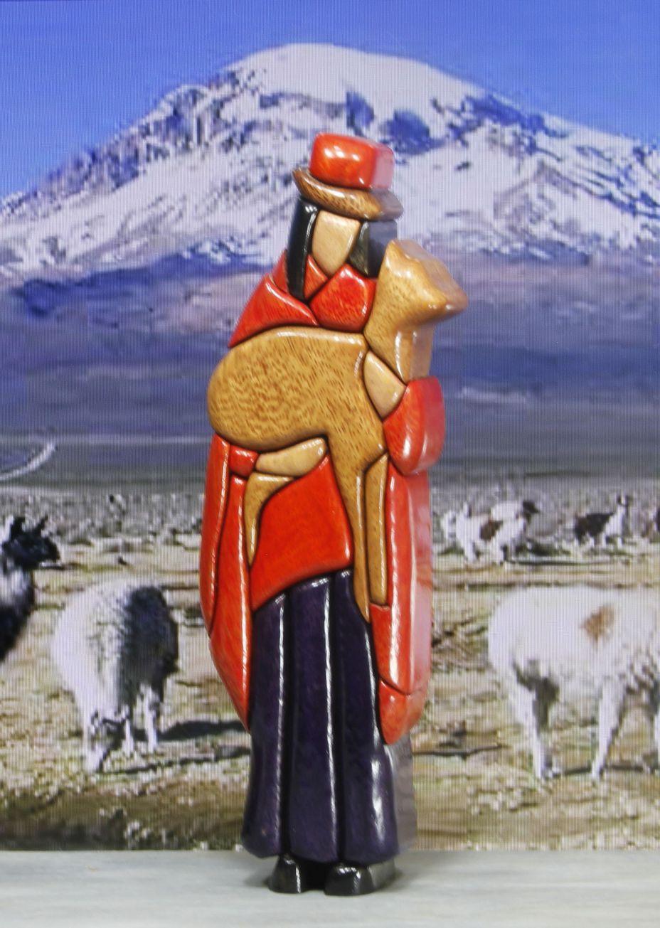 Peasant with Sheep